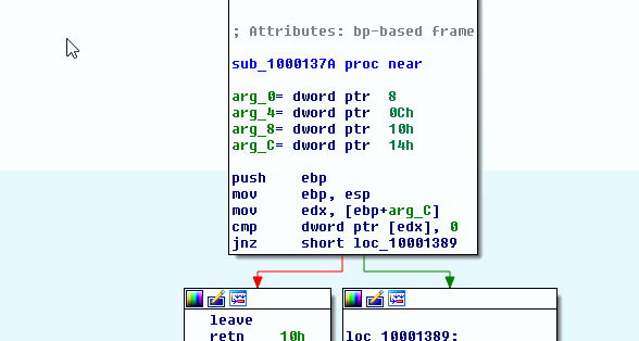 ida pro detect a particular dialog box